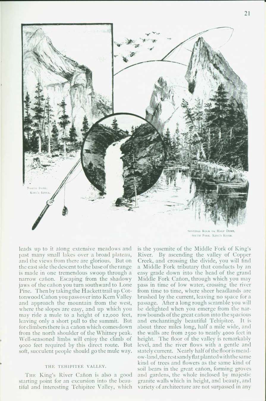 A RIVAL OF THE YOSEMITE: the ca&ntilde;on of the South Fork of Kings River, California. vist0010j